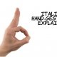 italian hand gesture